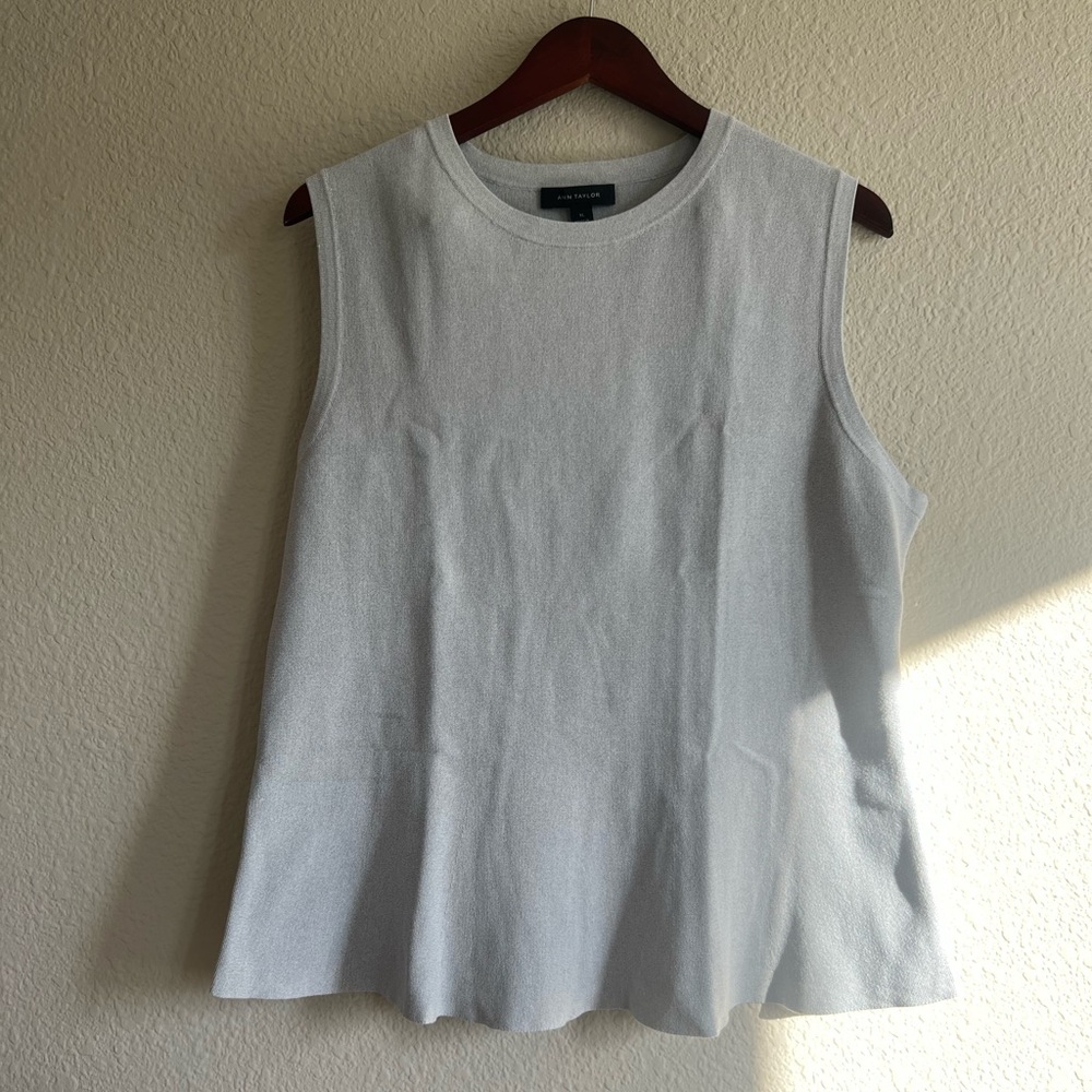 Ann Taylor Gray Tank Top